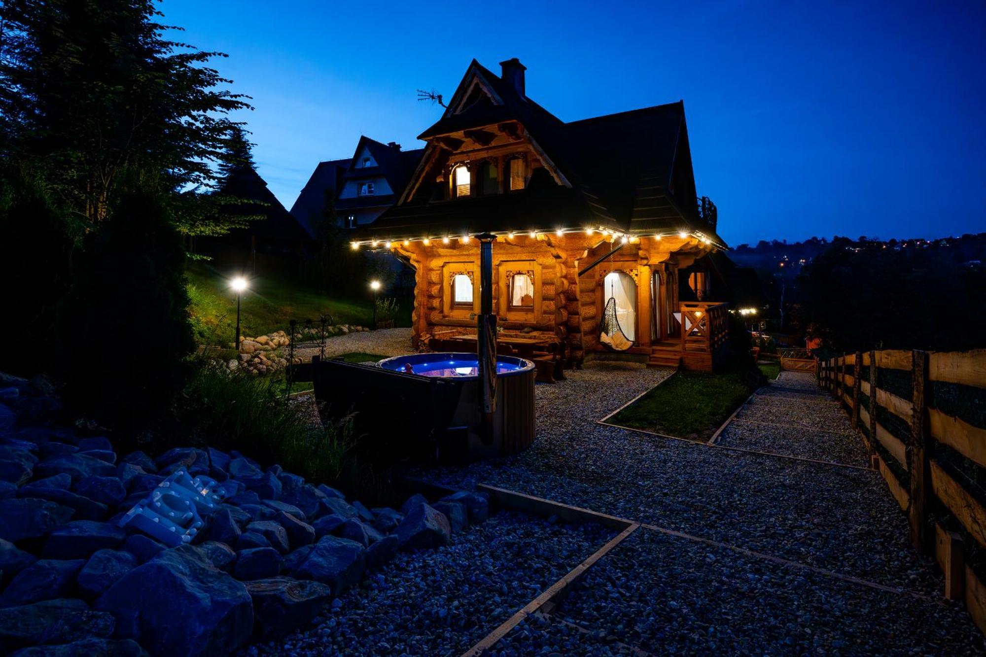 Goralska Chatka 2 Highland Cottage - Split Ac, Jacuzzi, Sauna, Private Parking, Mountains View, Garden, Zakopane Extérieur photo