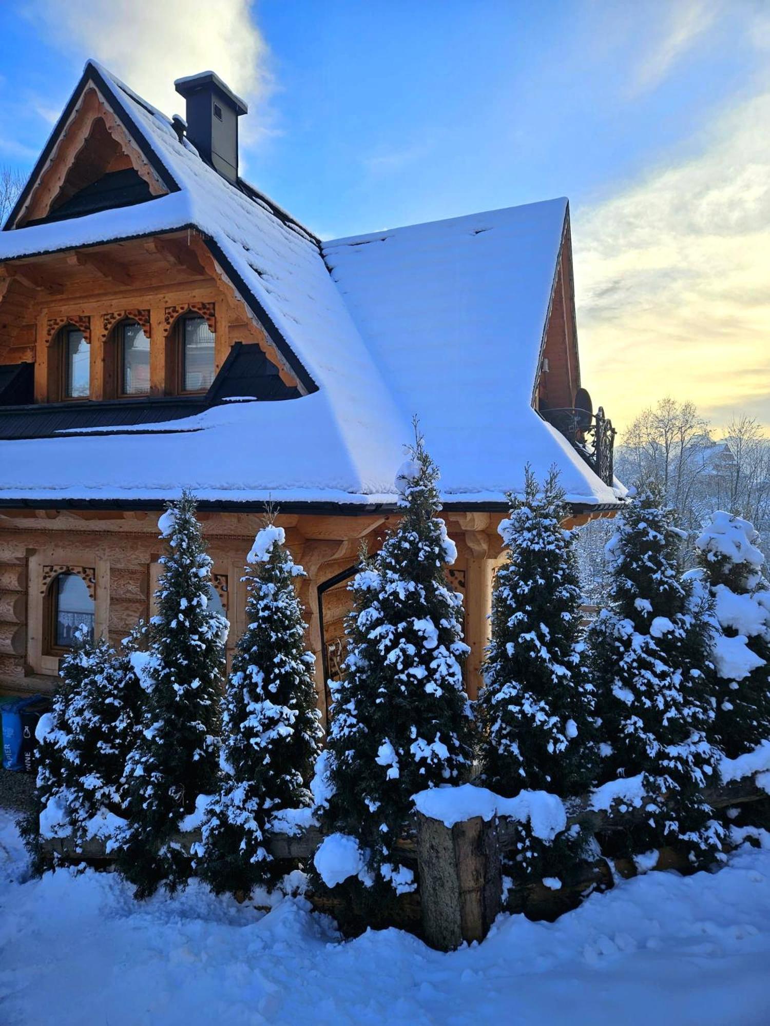 Goralska Chatka 2 Highland Cottage - Split Ac, Jacuzzi, Sauna, Private Parking, Mountains View, Garden, Zakopane Extérieur photo